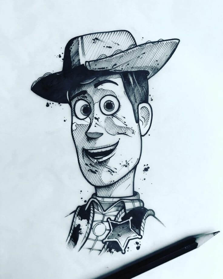 آموزش نقاشی سیاه قلم